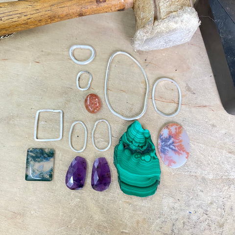Before and After Gemstone Jewelry