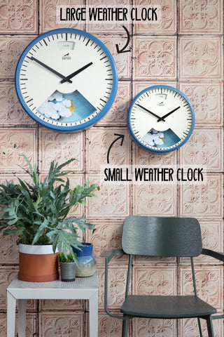 Small or Large Weather Clock