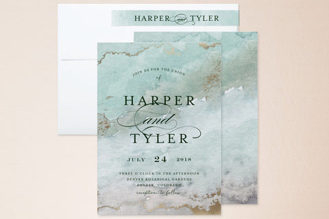 Wedding invitation