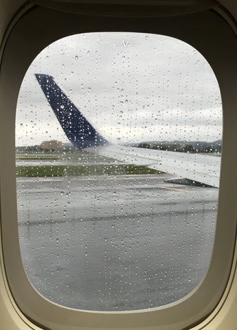Gloomy day to travel