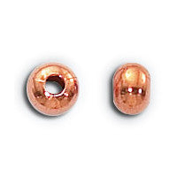 Copper Beads 4.8mm Rondelle Smooth 144pc