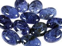 Sodalite Cabochons 25x18mm Oval 3pc