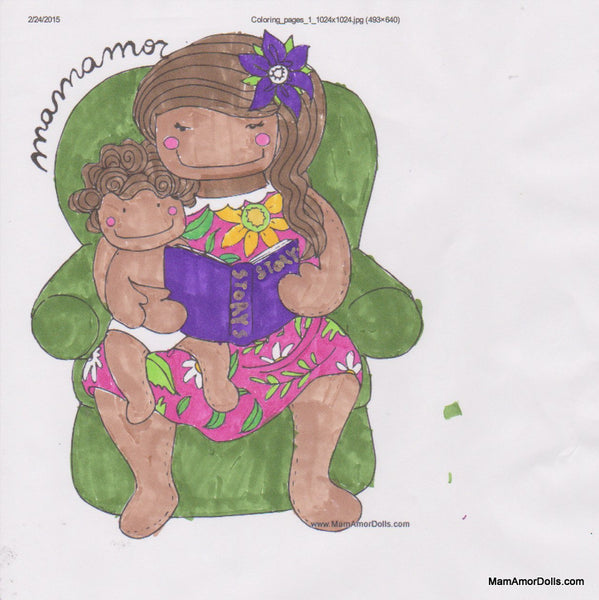 coloring contest winner mamamor dolls 2