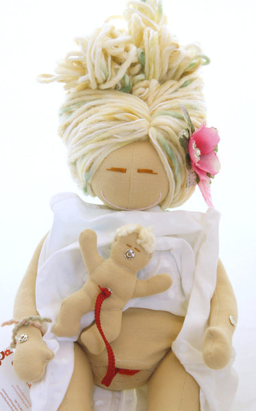 elsa birthing doll