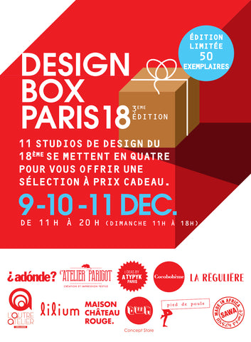 Design Box Paris 18 - Flyer