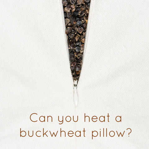 ComfyComfy Can you heat a buckwheat pillow