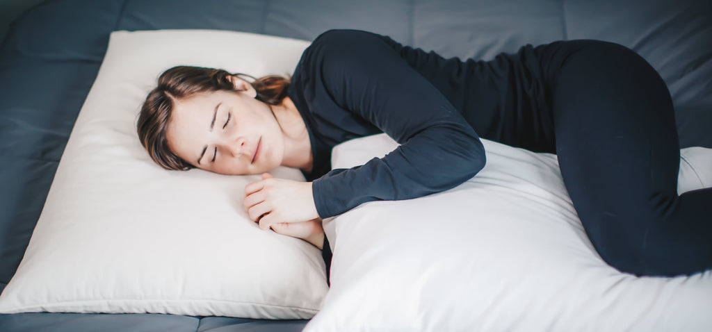 Side sleeper ComfyComfy Buckwheat hull pillows