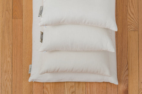Comfy Comfy buckwheat hull pillows