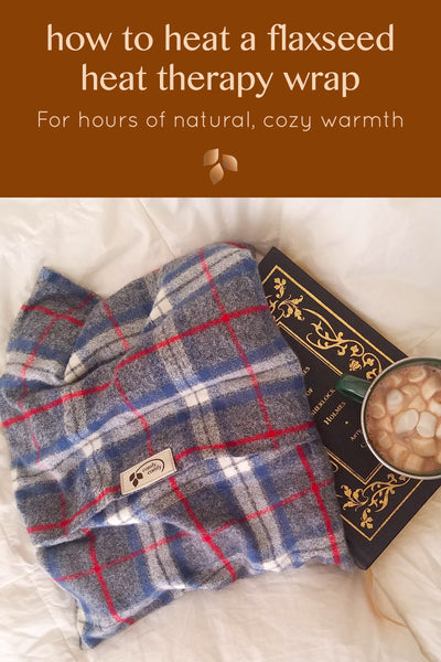 ComfyComfy how to heat a flaxseed heat therapy wrap