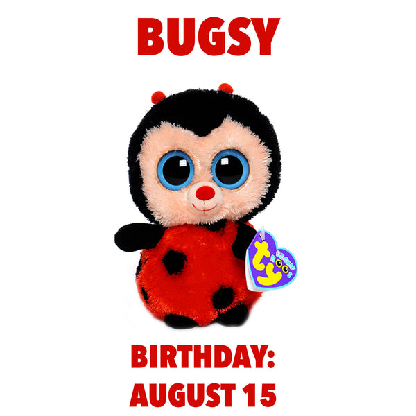 ty beanie boos ladybug