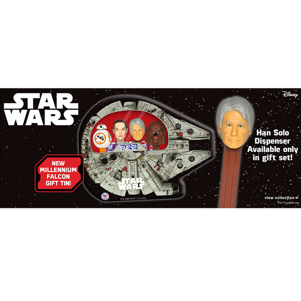 star wars pez tin