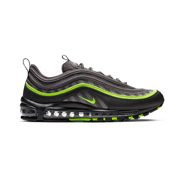 grey and lime green air max 97