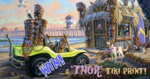 thor art tiki oasis giveaway