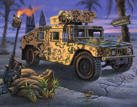 military art hummer thorart