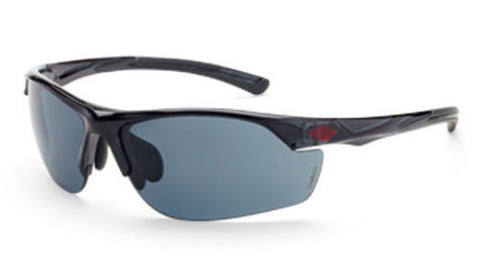 Crossfire Sunglasses AR3 Crystal Black Frame HD Smoke Lens 16428 Eyewear Safety