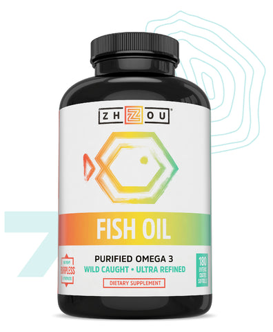 Zhou Nutrition Fish Oil Seasonal Affective Disorder Supplement