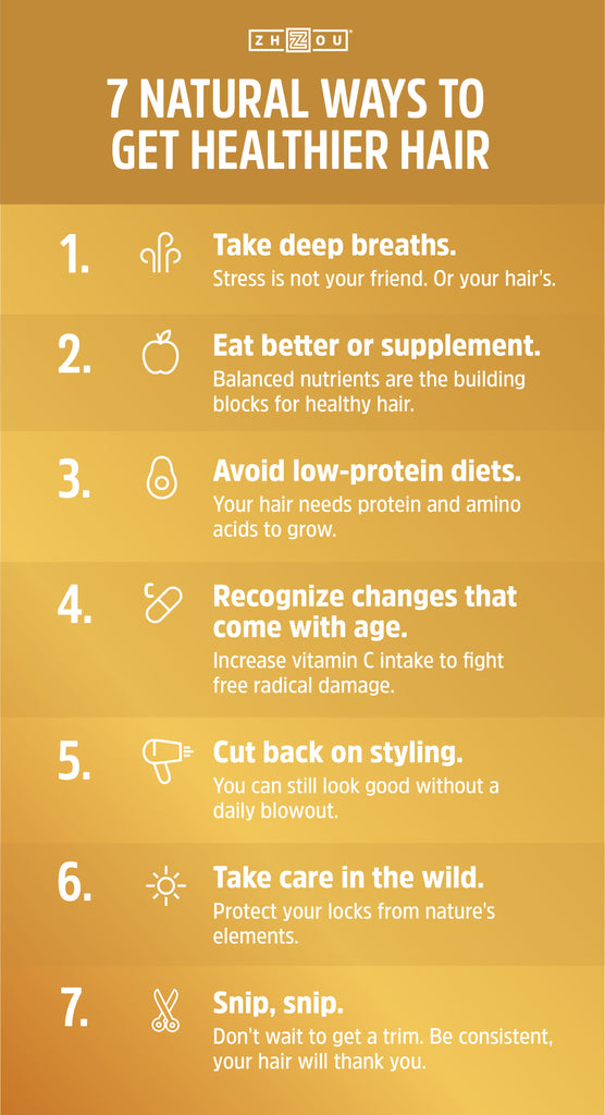 Zhou Nutrition 7 Steps to Get Healthier Hair