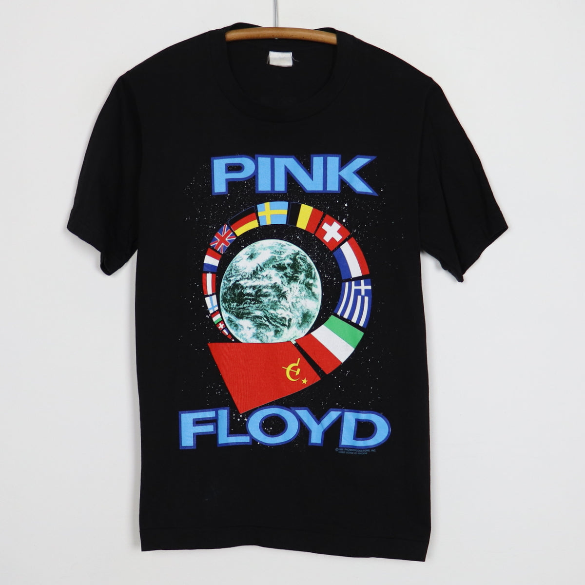1989 Pink Floyd Tour Shirt WyCo Vintage
