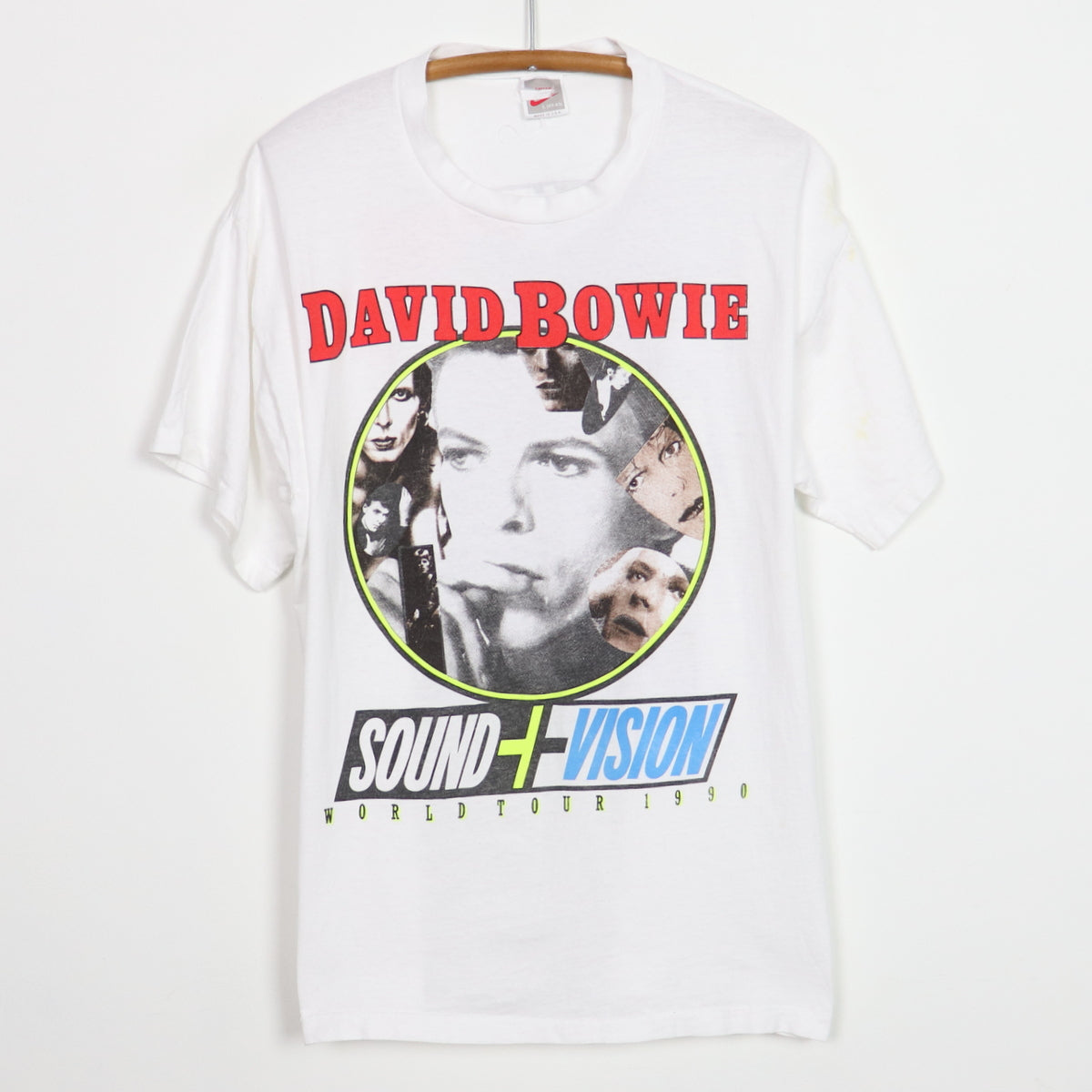 1990 David + Vision Tour Shirt – WyCo Vintage