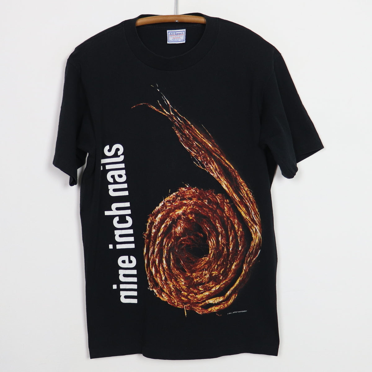 1994 Nine Inch Nails Further Down The Spiral Shirt – WyCo Vintage