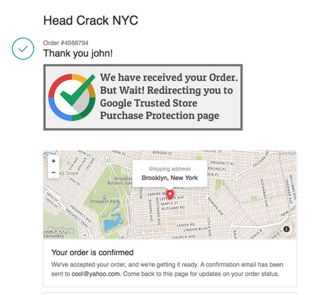 head crack nyc google trusted store