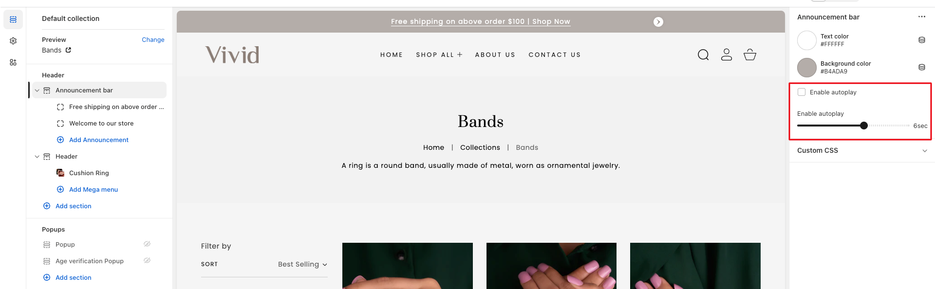 Vivid Shopify premium theme - Slash themes