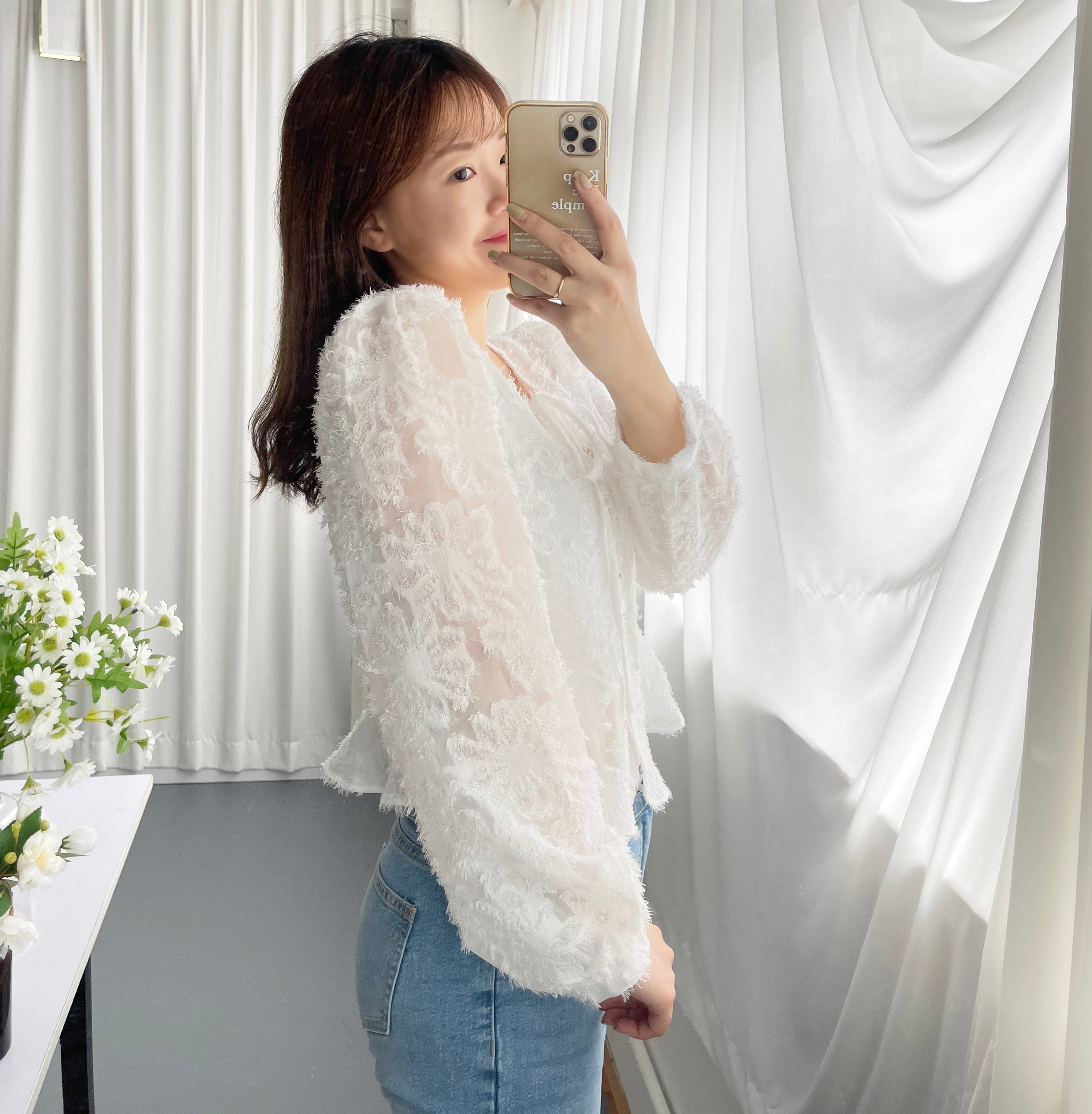daisy lace, blouse/ BU8876
