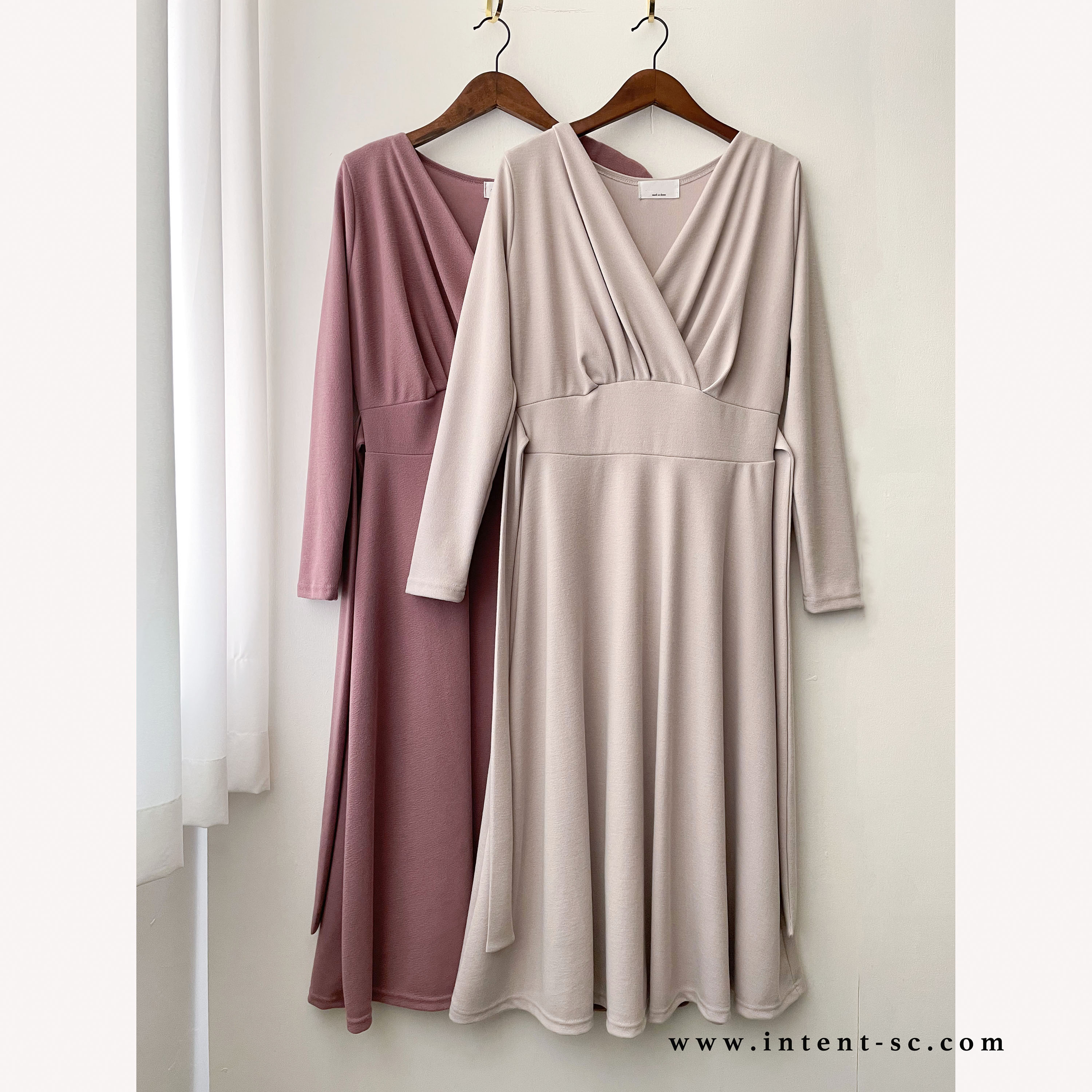 Daily Ballet 翩翩舞動彈性舒適疊領顯瘦腰封, Dress/ DS8942