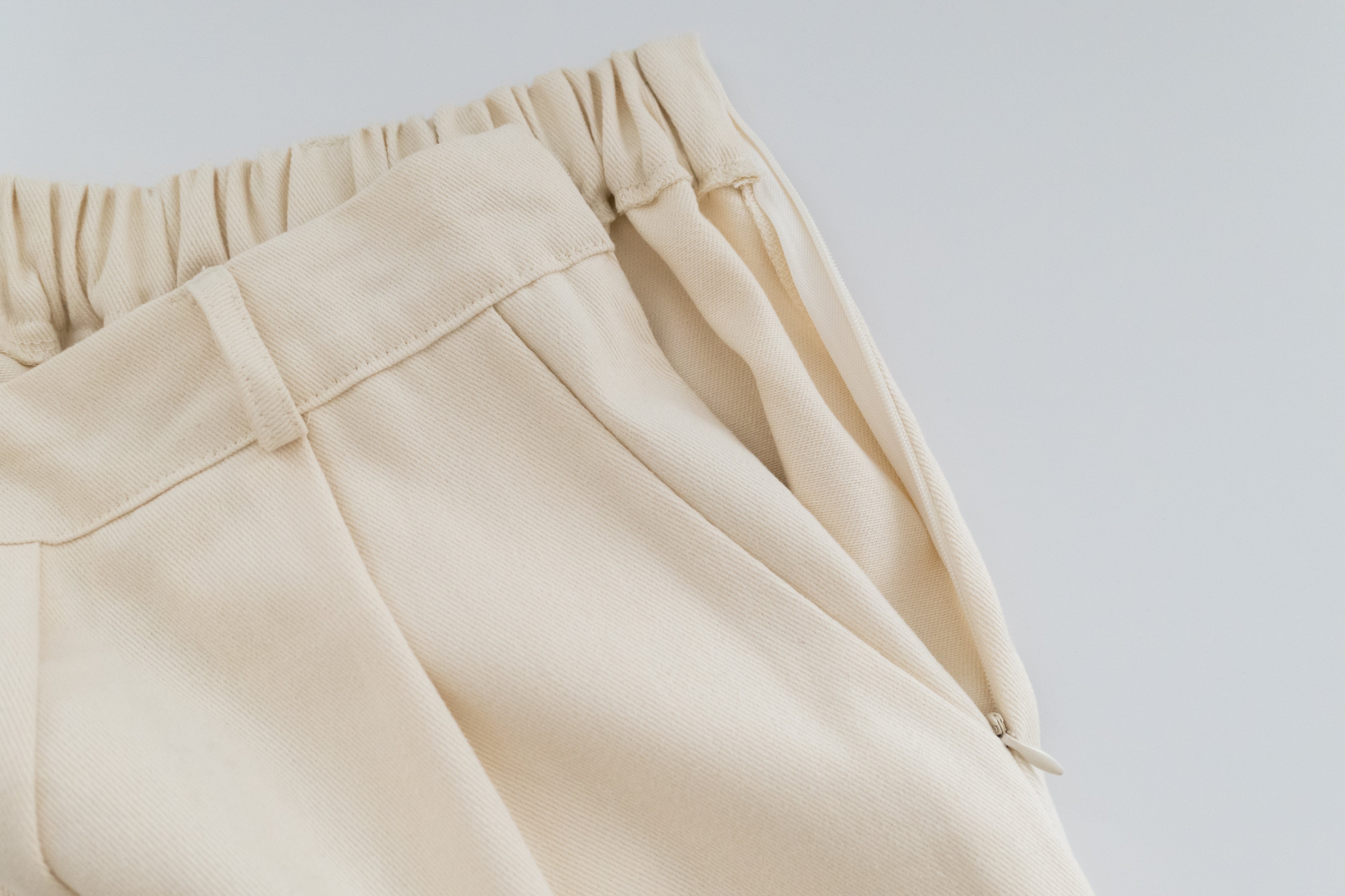 Fold 隨性重疊挺身遮肉A形裙, Skirt/ SK8661 (Ivory sold out)