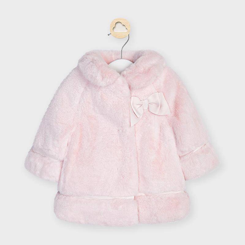 Mayoral Fur Coat For Newborn Little Miss Muffin Children Home