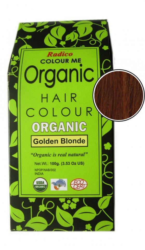 Organic Hair Dye Golden Blonde