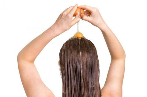 use eggs for oily and greasy hair