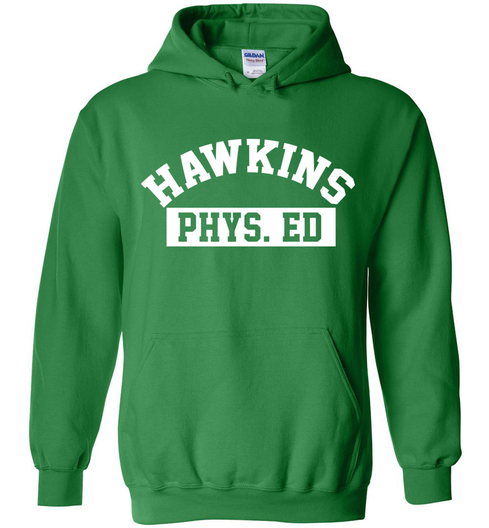 hawkins phys ed sweatshirt