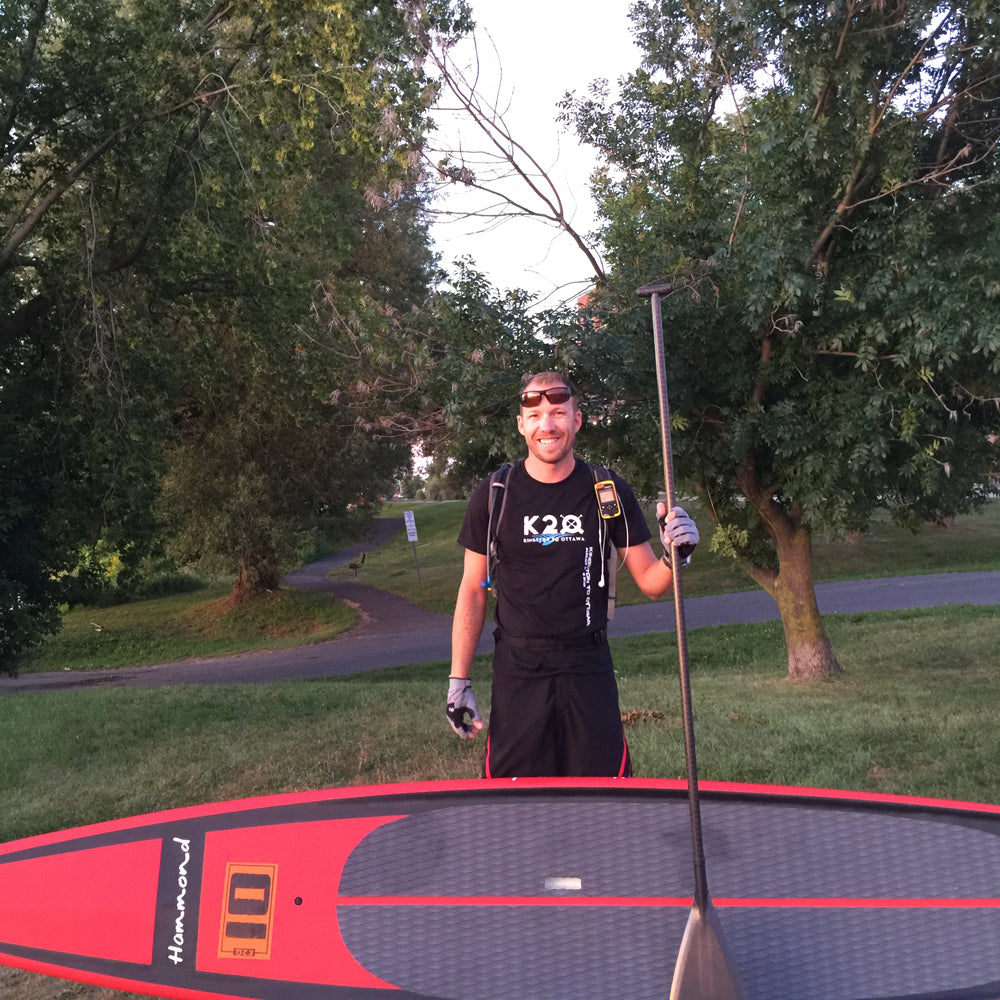 Brandon Lourie, Stand up paddle board (SUP) racer, Ontario