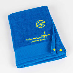 Lifeguard towel: Lifesaving Society Snappy Towel