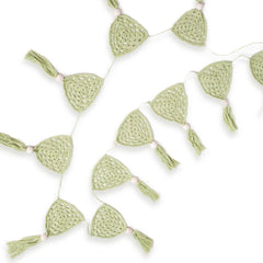 OB Designs - Crochet Flag Bunting - Sage Green