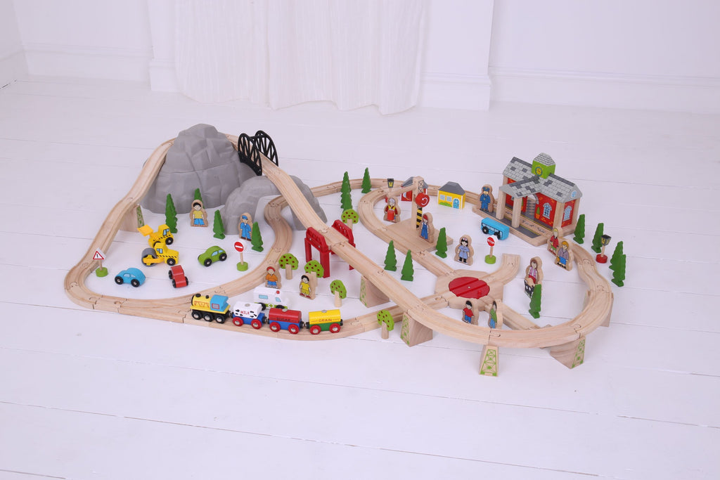 bigjigs mountain railway set