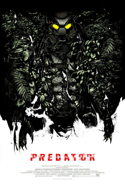 Predator There's Something in the Trees by Oliver Barrett | Bottleneck Gallery
