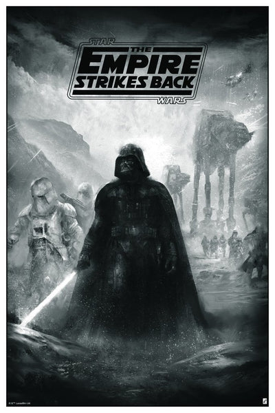 Empire Strikes Back by Karl Fitzgerald | Bottleneck Gallery variant