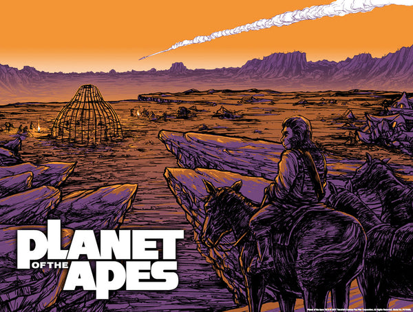 Planet of the Apes print by Barry Blankenship