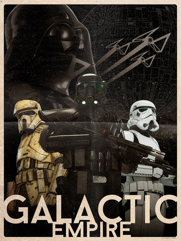 Galactic Empire by Louis Solis | Rogue One Star Wars