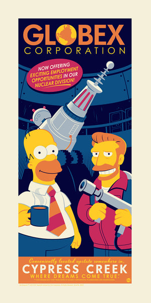 Globex Corporation by Dave Perillo | The Simpsons