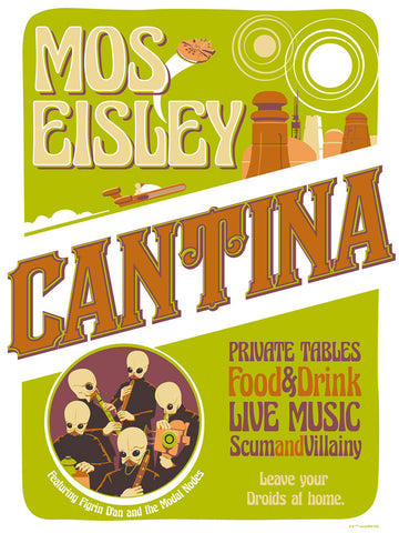 Mos Eisley Cantina by Steve Thomas | Star Wars