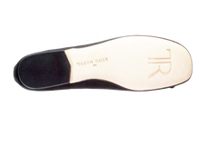 TARYN ROSE Women's •Babylon Studded Flower Ballet Flat