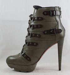 JEAN-MICHEL CAZABAT Women's Gloria Boot - Cargo/Godiva - EU 39.5 - MSRP $395 - ShooDog.com