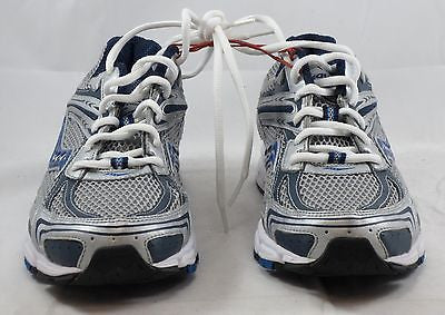 Grey/Silver/Blue- Running shoe 