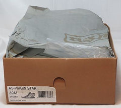 ASH ITALIA Women's Virgin Star Sneaker - Silver Leather - 39M - NIB - MSRP $235 - ShooDog.com