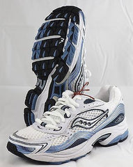 SAUCONY Women's Grid Fusion 3 -Silver/Wht/Green- - ShooDog.com