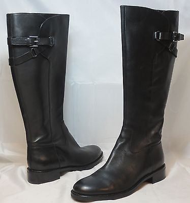 ecco black leather boots