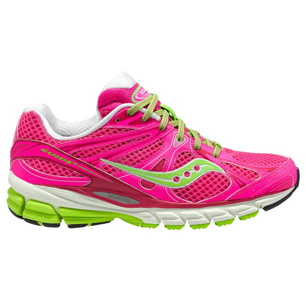 pink saucony running shoes
